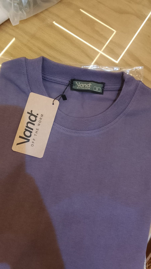 Vandr Basic Oversize T-Shirt in Lavender